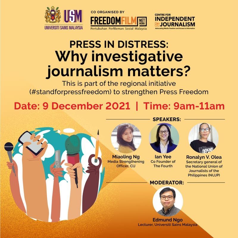 Press In Distress: Why Investigative Journalism Matters