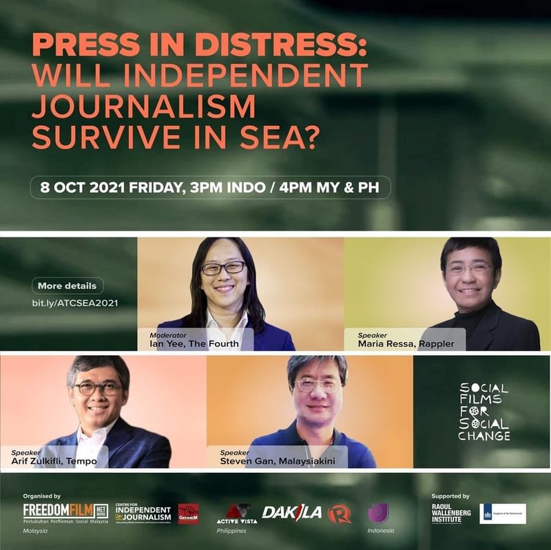 Press In Distress: Will Independent Journalism survive in SEA?