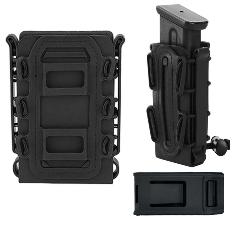 556/7.62 & 9mm/45acp Scorpion style mag holders TACTICAL GEAR
