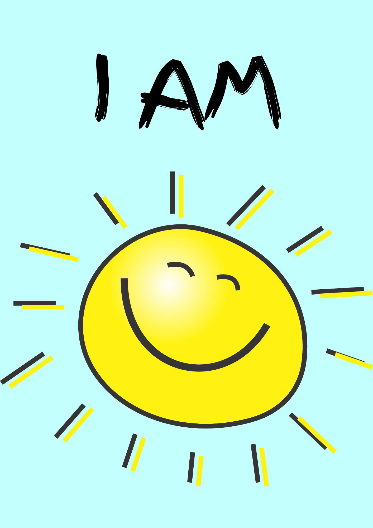 I Am Sunshine template
