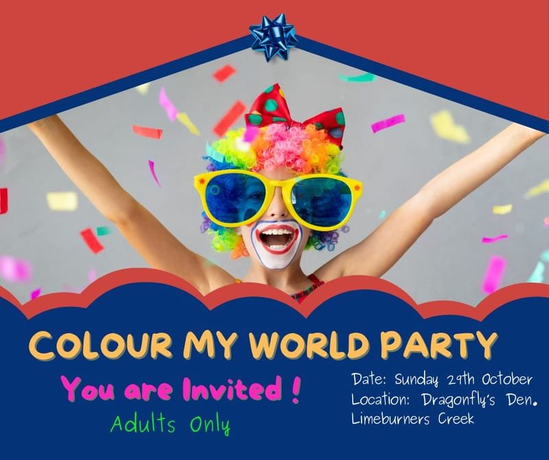 Colour My World Party - postponed TBA