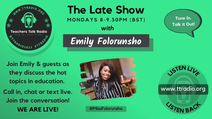 The Monday Late Show with Emily Folorunsho