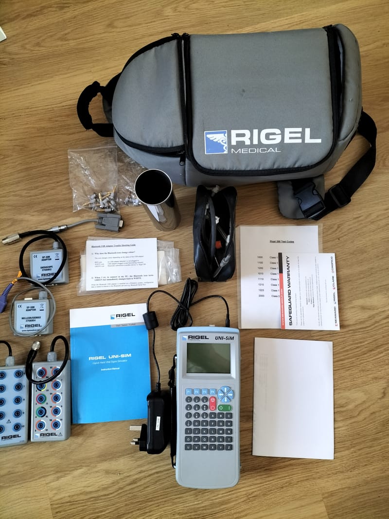 RIGEL UniSim Vital Signs Patient Simulator Evrostia Ltd Medical Equipment & Services