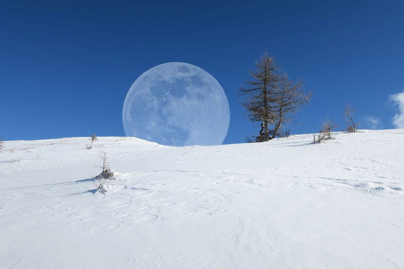 Snow Full Moon Women's Circle in February 2023