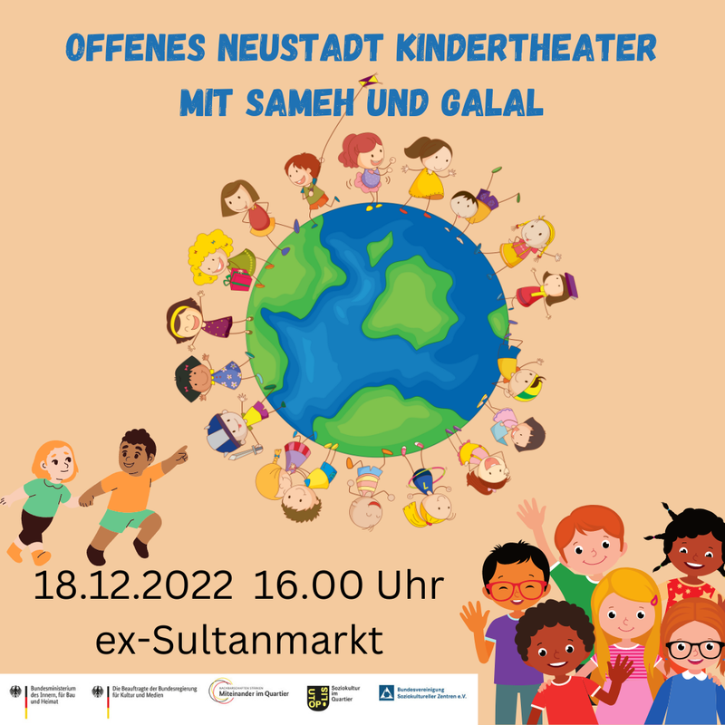 offenes Kindertheater mit Sameh und Galal  /deutsch-arabisch
