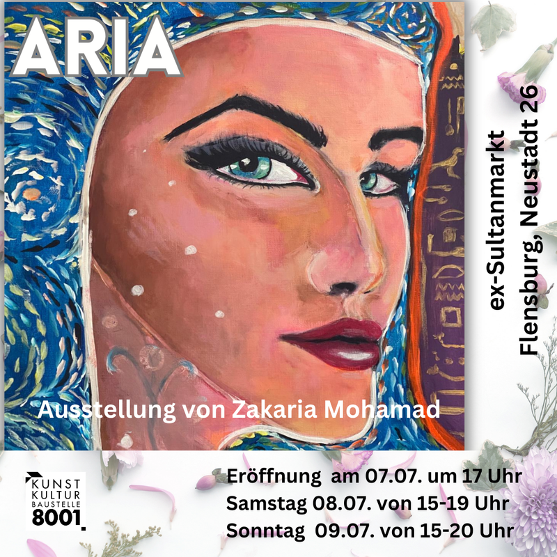 Aria- Ausstellung von Zakaria Mohamad