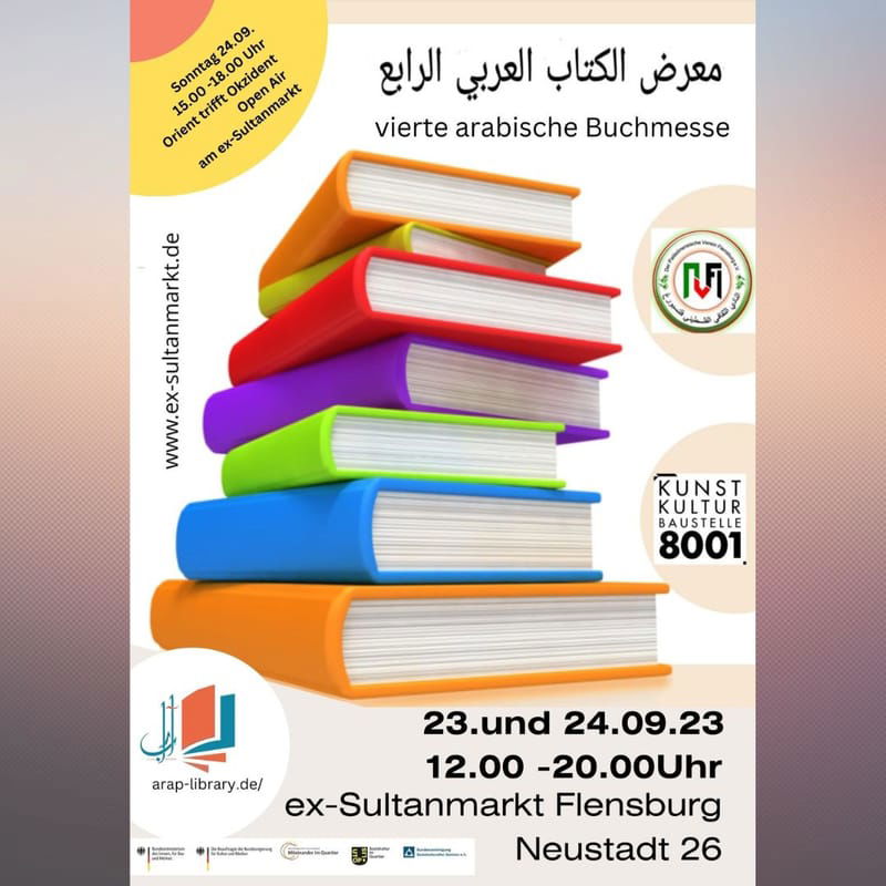 4. Buchmesse arabische Autoren und Autorinnen - 23. und 24. September
