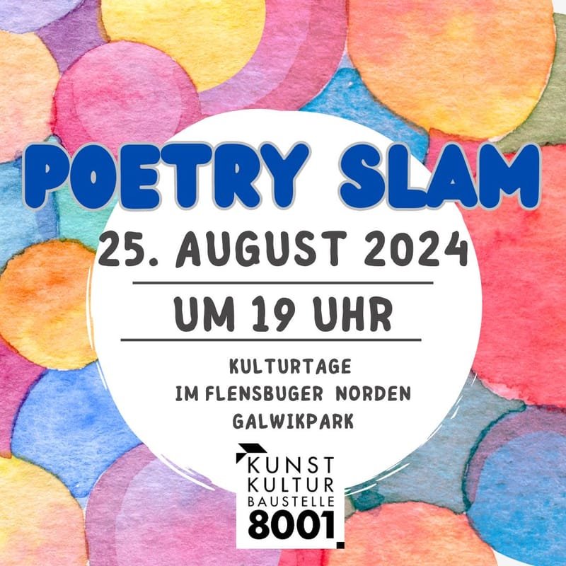 2. Poetry Slam  im Flensburger Norden