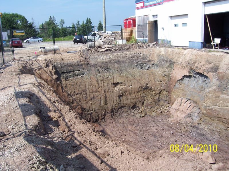 GROUNDWATER AND SOIL REMEDIATION AND GASOLINE TANK REMOVAL