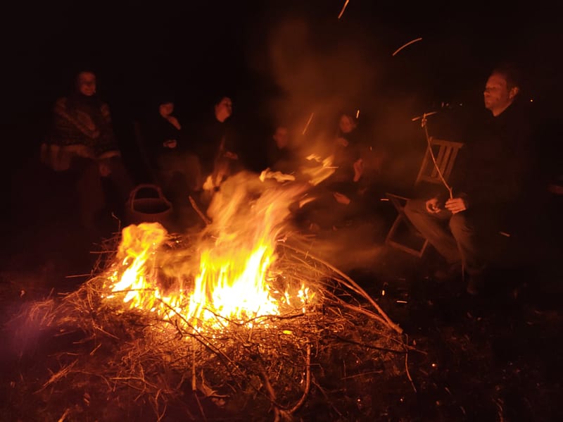 winter healing - vuurcirkel