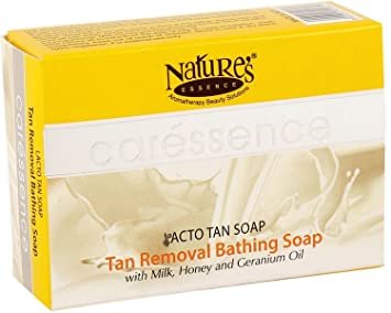 Nature's Essence Caressence Tan Removal Bathing Soap: image