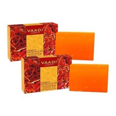 Vaadi Herbals Luxurious Saffron Skin Whitening Soaps: image