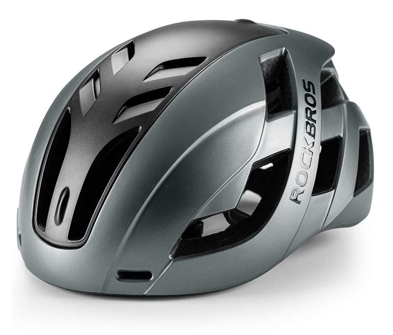 Rockbros Bike Helmet With 3 In 1 Magnetic Removable Cover – Titanium ...