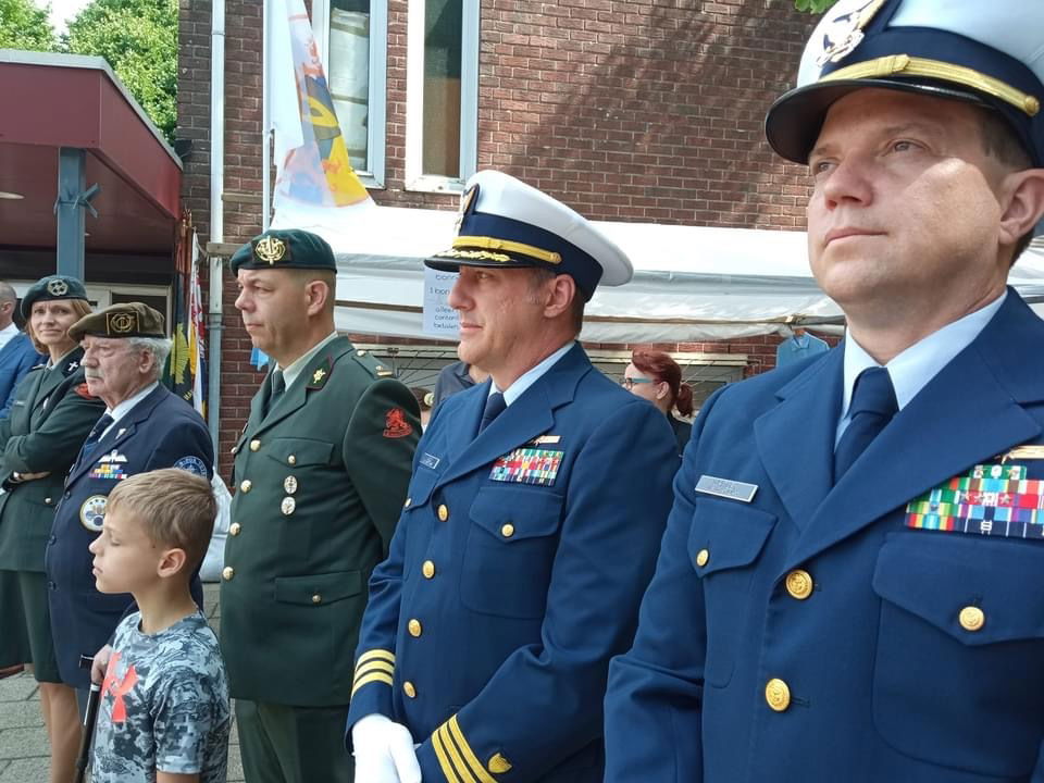 July 9th, 2022 Presented Wreath at the Veteransday Kerkrade