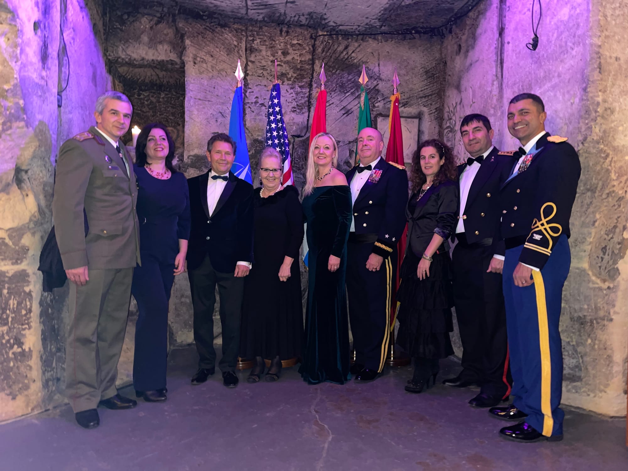 USDEL New Year Celebration at the La Caverne, Valkenburg