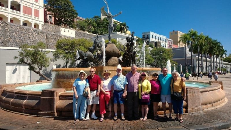 Tour 5 Old San Juan historical walking tour for $35.00 Per-Person.