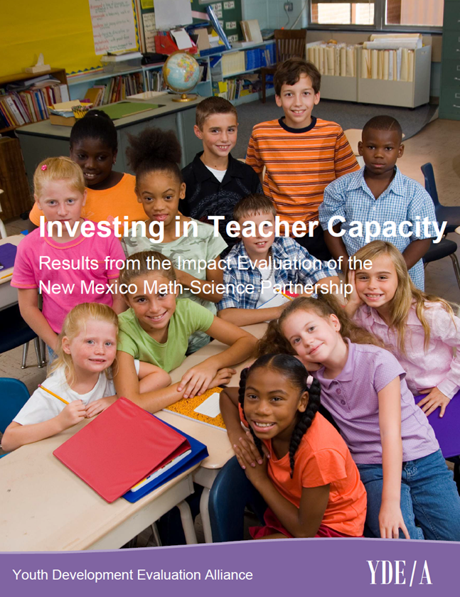Investing in Teacher Capacity: Results from the Impact Evaluation of the New Mexico Math‐Science Partnership