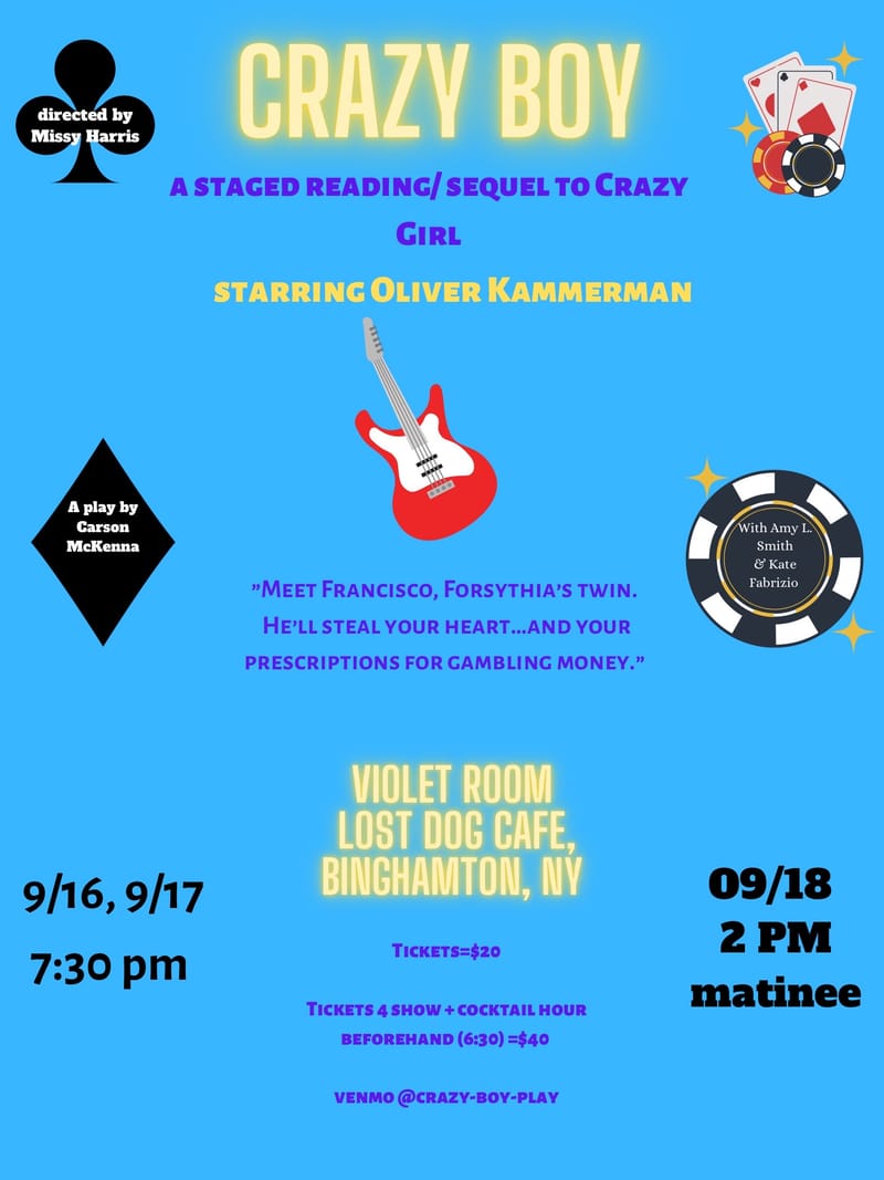 Tickets for Crazy Boy Carson McKenna