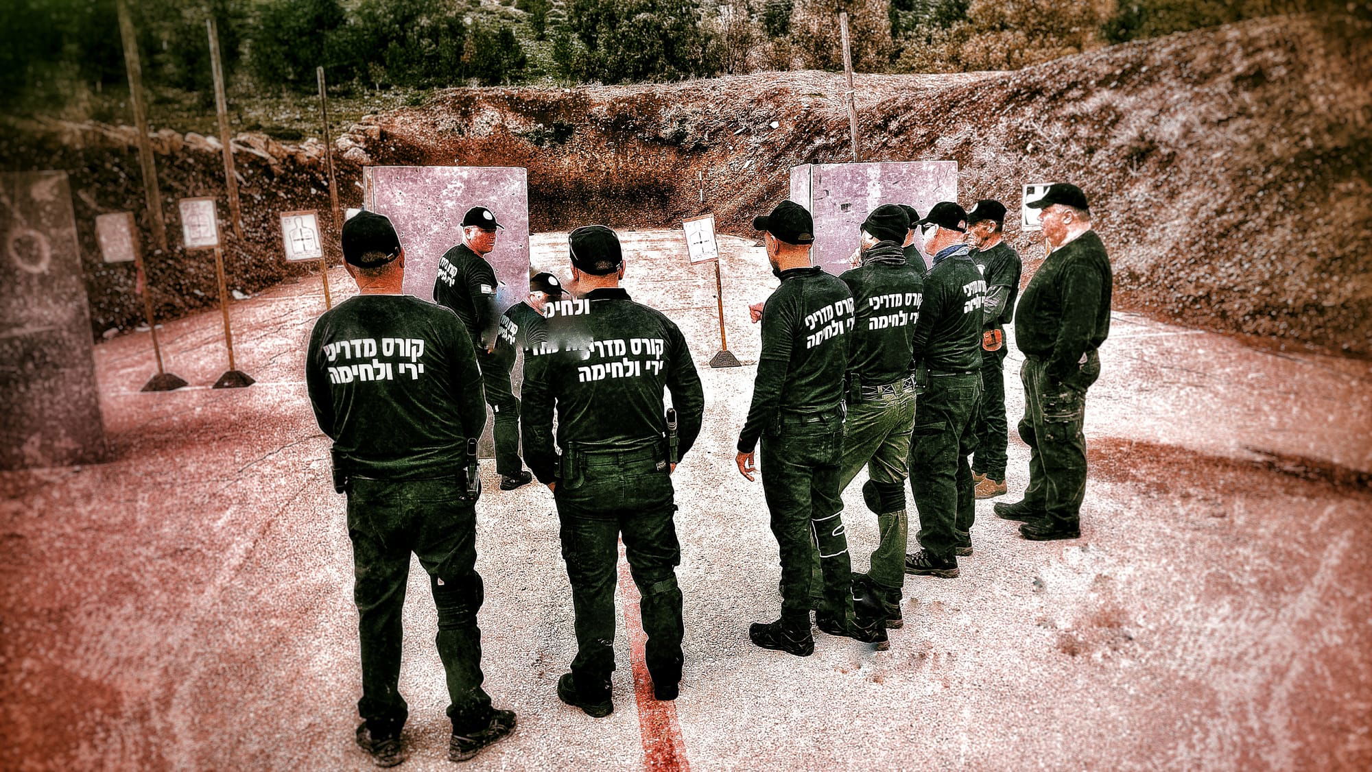 Shooting instructors course, 186 hours under the guidance of the Ministry of Internal Security, Firearms Division.