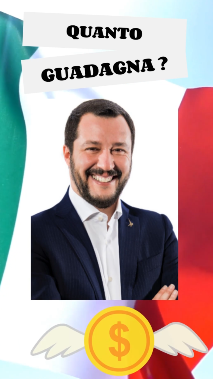 Quanto Guadagna Matteo Salvini ?