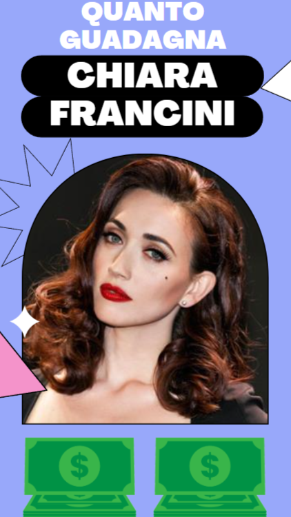 Quanti SOLDI GUADAGNA Chiara Francini ?