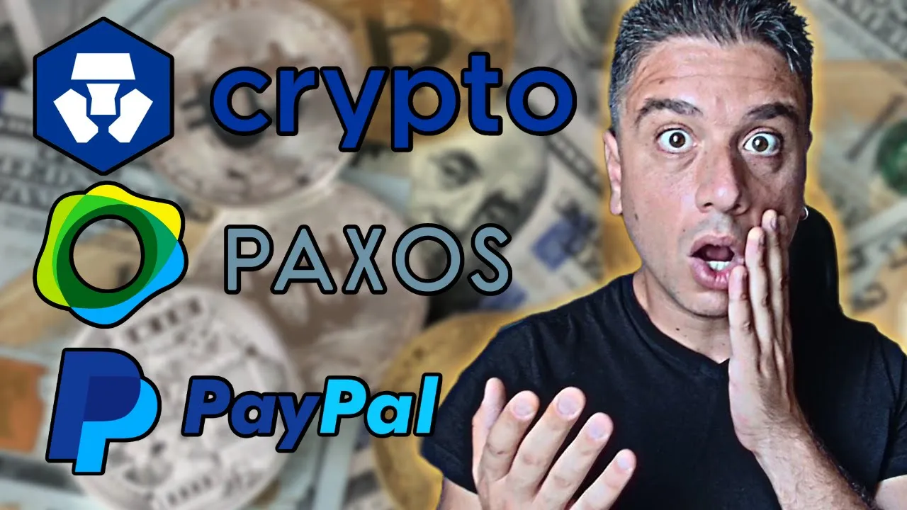 Crypto.com PayPal Paxos PYUSD ACCORDO Incredibile !