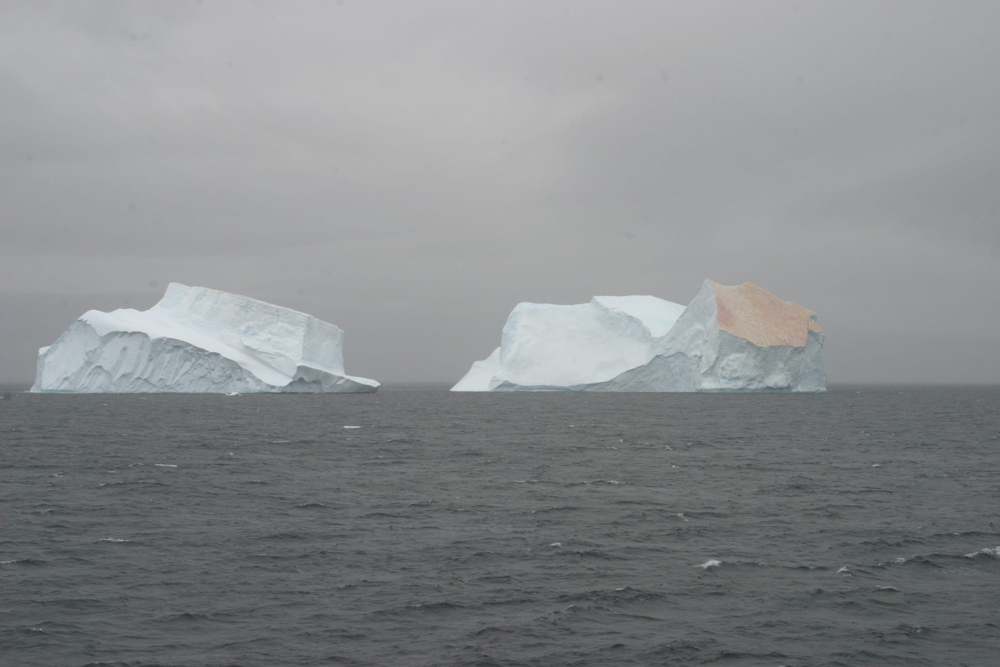 Icebergs in Weddell Sea