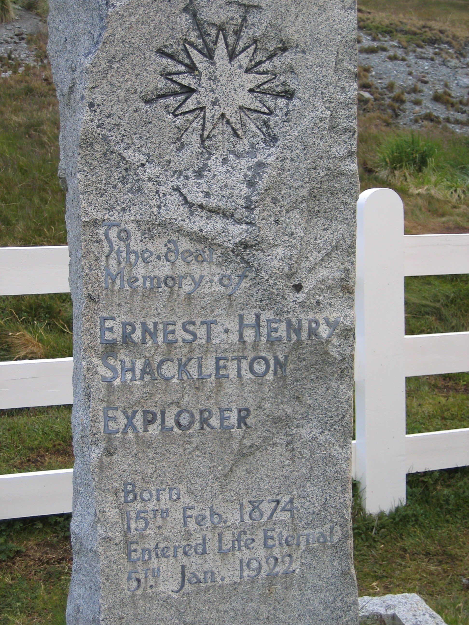 Ernest Shackleton's Grave