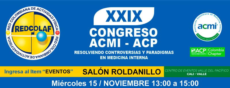 REDCOLAF Participa en XXIX CONGRESO ACMI - ACP