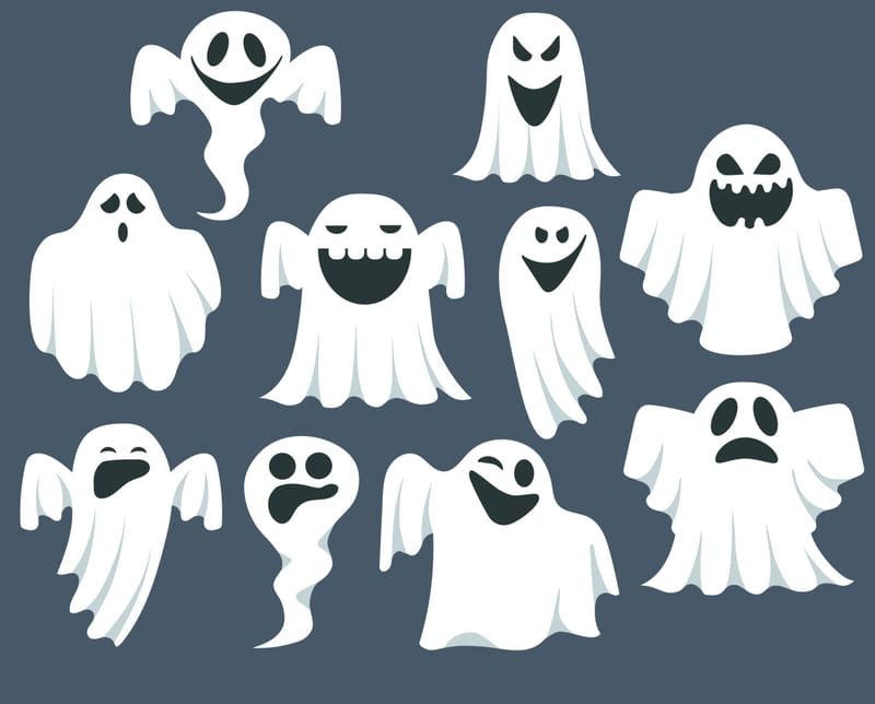 G-g-g-ghosts! Halloween Art Adventure