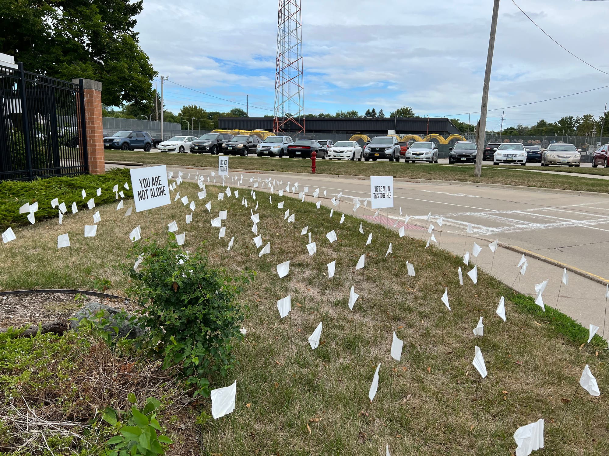 KIRKWOOD COMMUNITY COLLEGE 1100 FLAGS EVENT