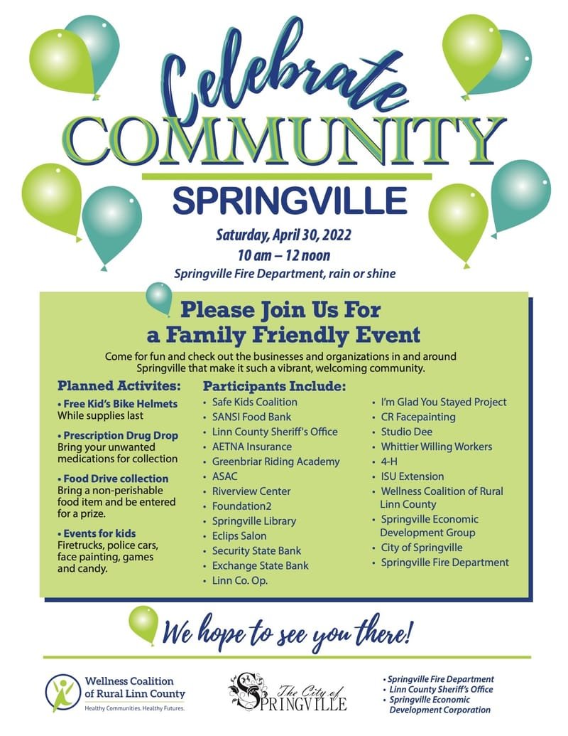 Celebrate Community Event- City of Springfield/ Linn County