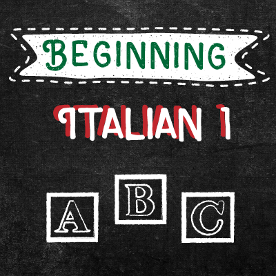 Beginning Italian I - ONLINE via Zoom