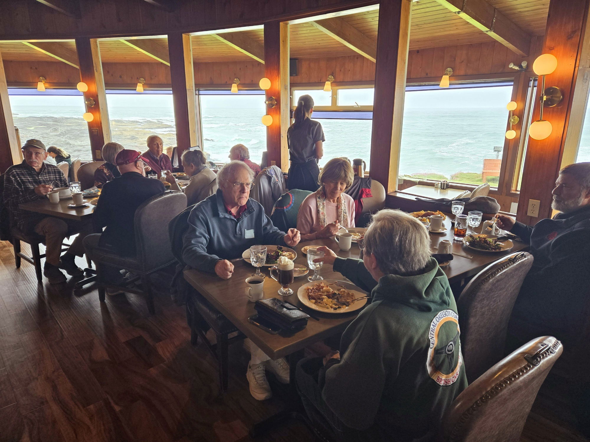 May 4, 2024  Lunch at the Adobe Inn, Yachats