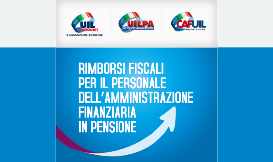 RIMBORSI FISCALI PER IL PERSONALE DELL'AMMINISTRAZIONE FINANZIARIA