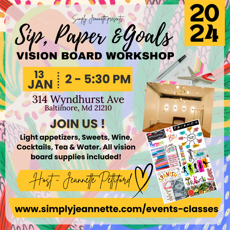 Vision Board Workshop [Class in NYC] @ CraftJam
