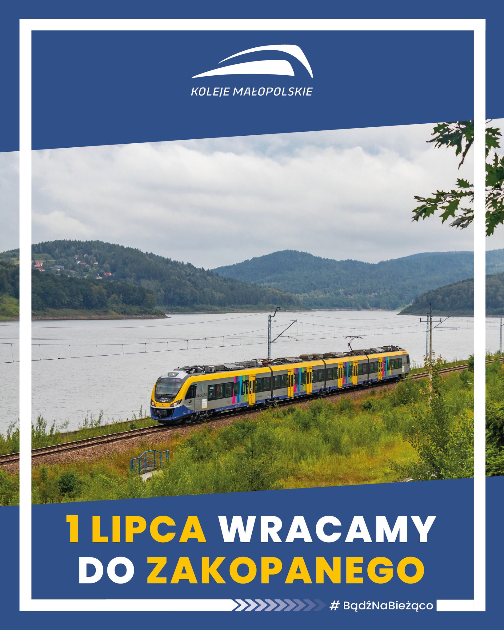01 Lipca ,powrót pociągów do Zakopanego