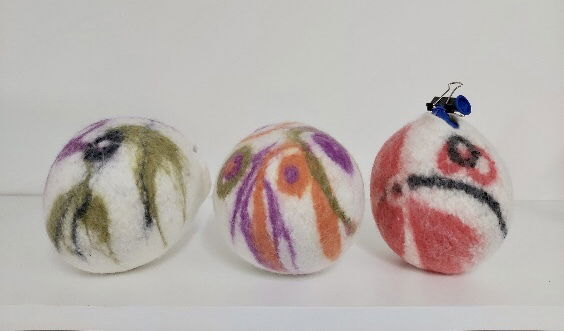 Felted Pots