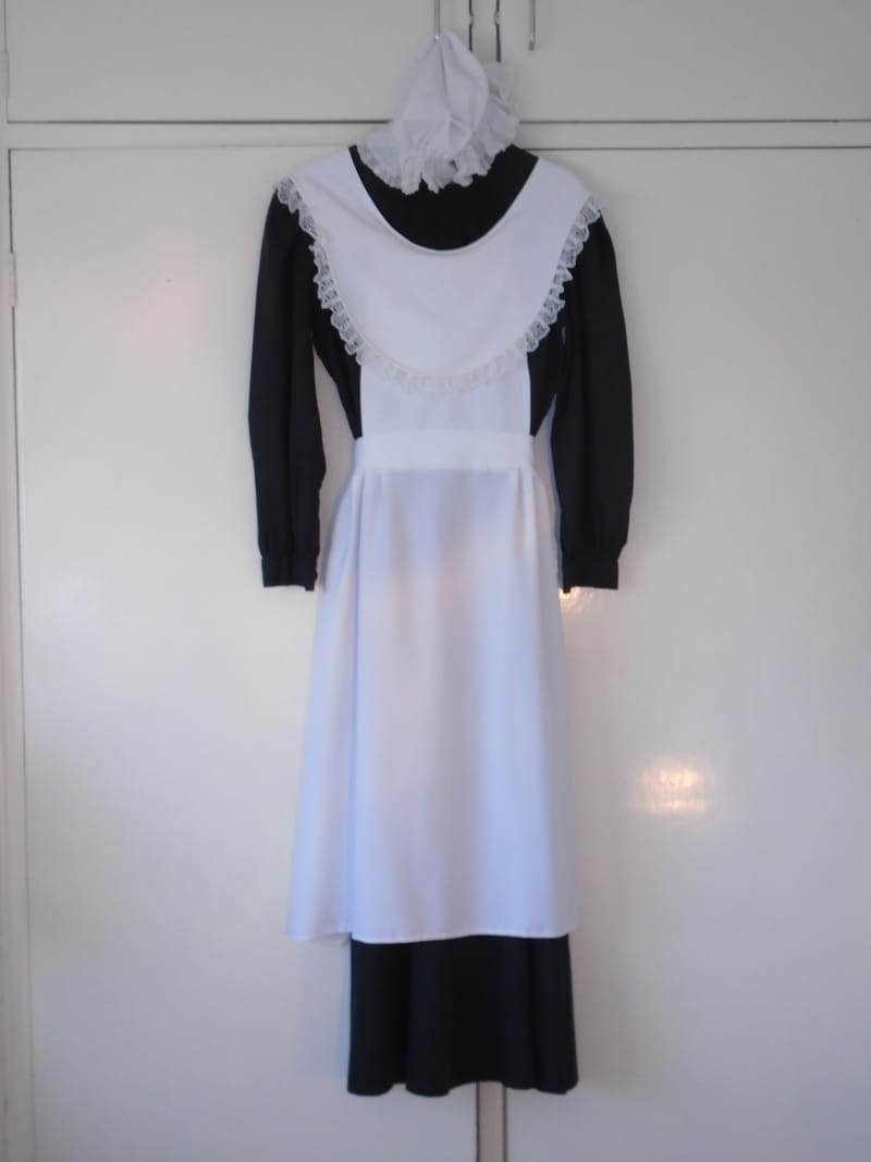 1001 Victorian Maid Costume Earls Barton