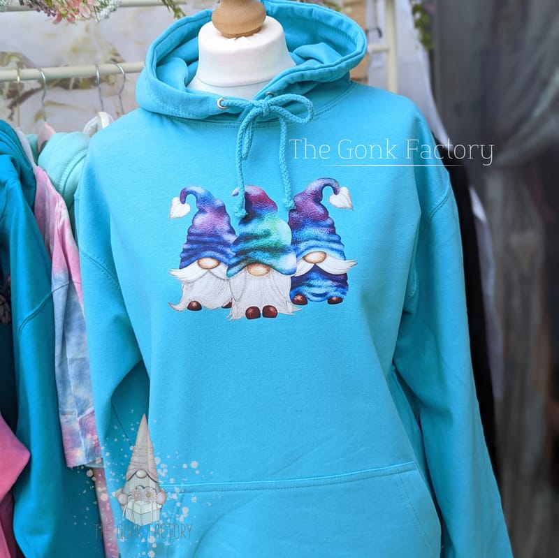 Turquoise 'Mermaid Gonks' Hoodie