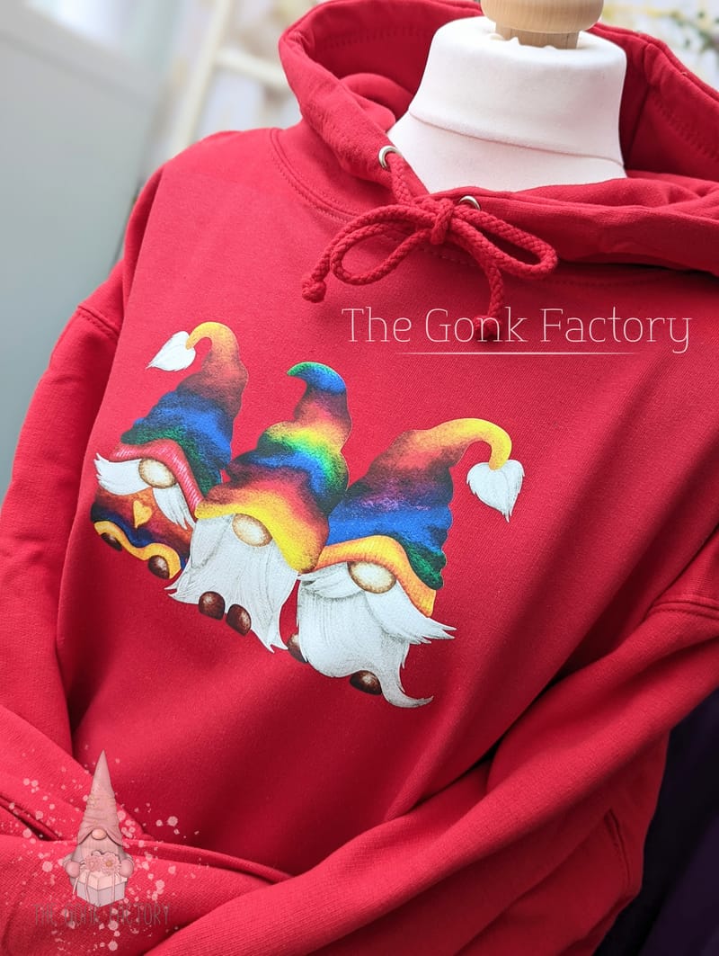 'Rainbow Gonks' Hoodie