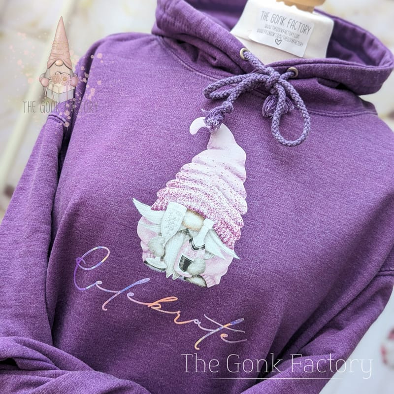 Purple 'Champagne Gonk' Hoodie