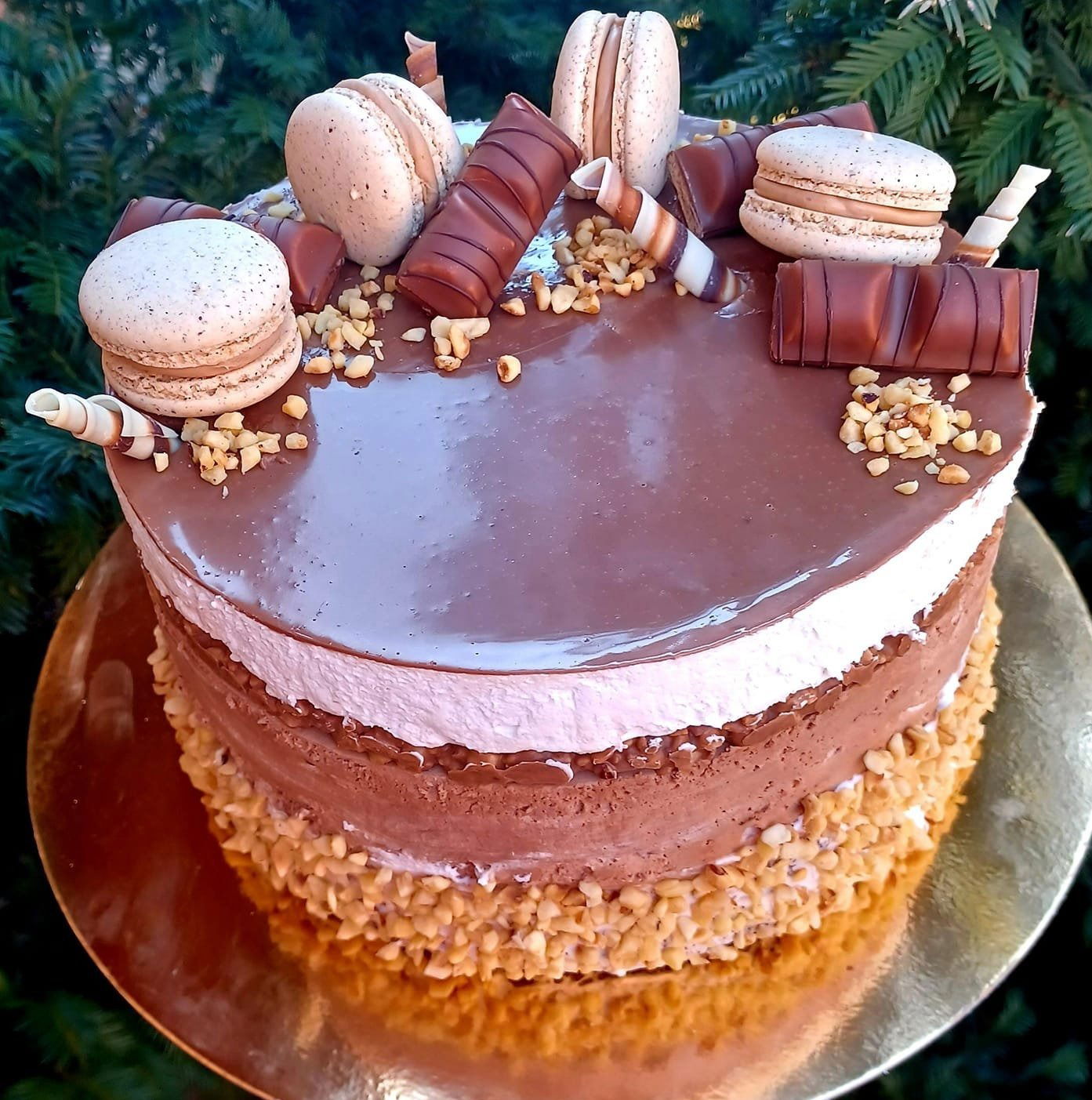 Kinder Bueno torta Beátától