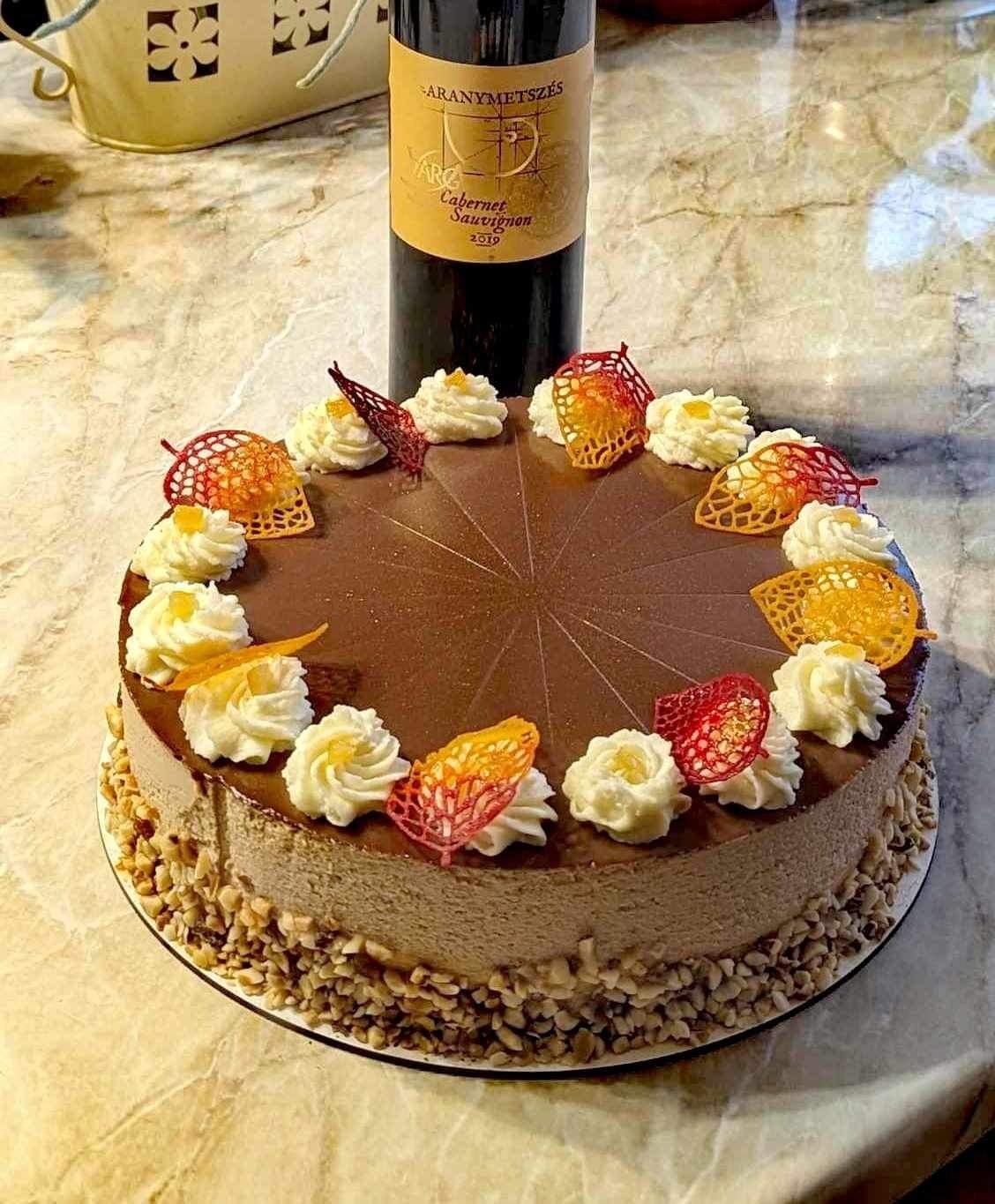 Baileys mousse torta