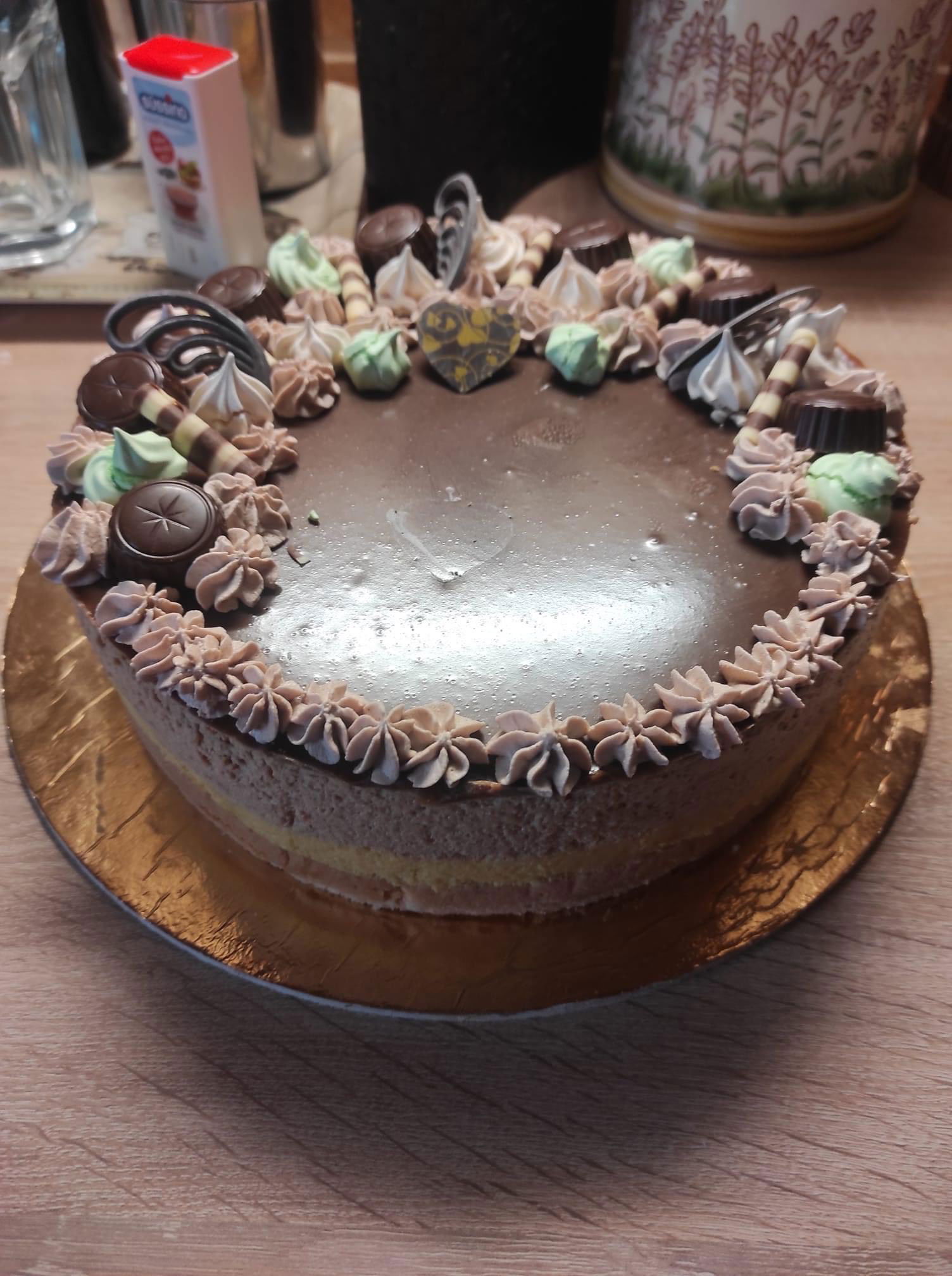 Baileys mousse torta