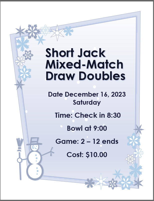 Short Jack Mixed-Match Draw Doubles