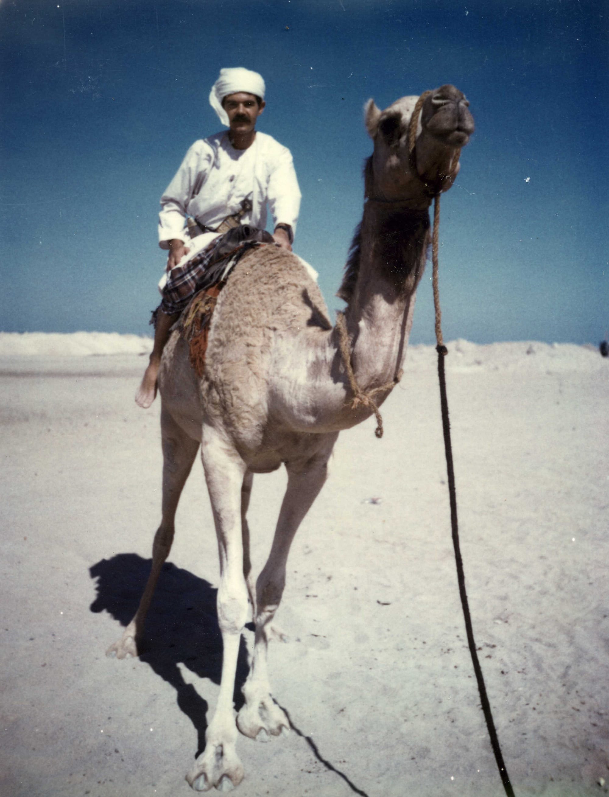 Camel riding..