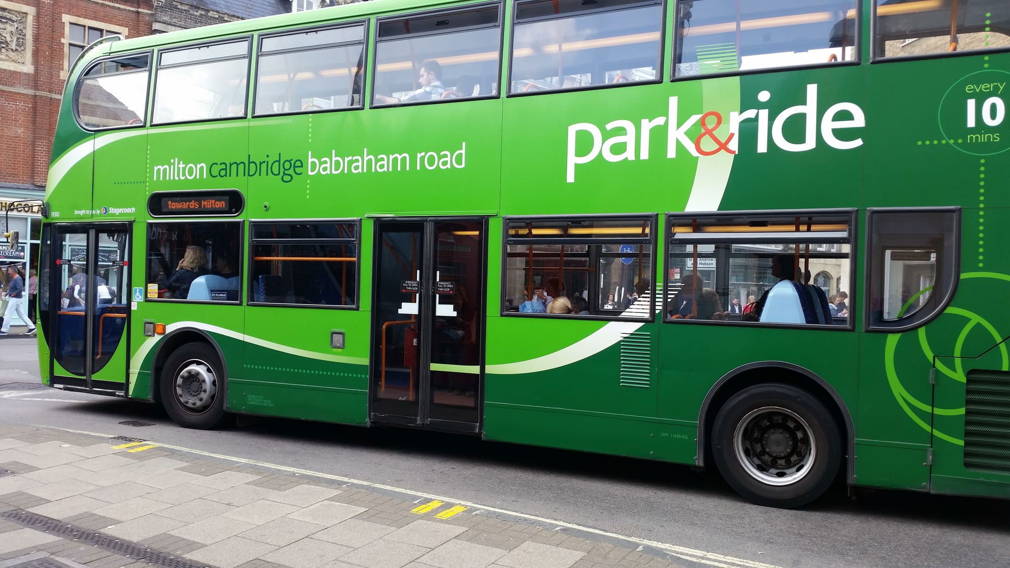 Cambridge Park-and-Ride Double-decker Bus