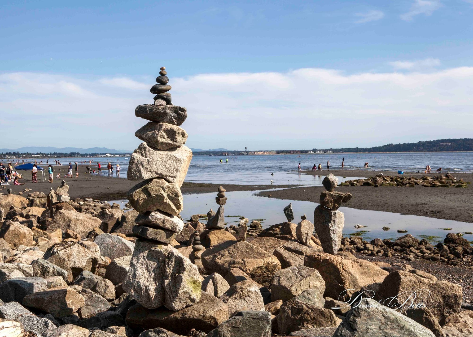 Stone Art on the Pacific Coast July 2015