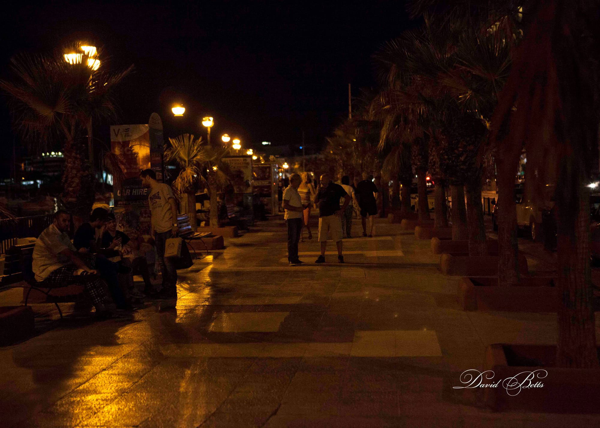Sliema Promenade at Night